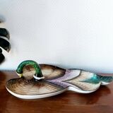 Vintage ceramic duck plate