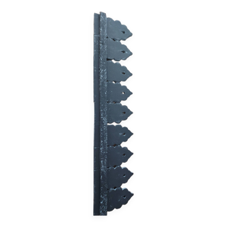 Decorative frieze in patinated wood