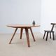 Grande table ronde design - 1970