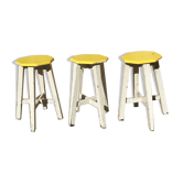 Set of 3 low stools