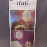 Mazda 70s oval wall lamp