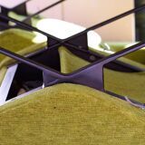 Set de salon canapé - 2 fauteuils design 1960 par Paul Geoffroy Troika Airborne