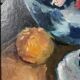 Old painting signed Henri David