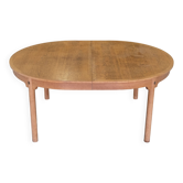 Table à manger extra large design Borge Mogensen modèle 142 en chêne vintage
