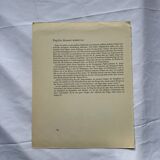 Old butterfly engraving retro botanical print