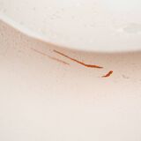 Lampe suspendue en cuivre vintage danoise par Form light, années 1980.