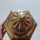 Electrified wall lamp cab lantern brass old engraved glass