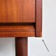 Vintage Danish secretary teak