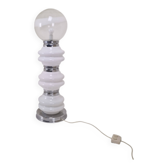 Italian Murano Floor Lamp  in 3 Colors Light, 1970s