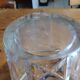 Crystal and Silver Metal Ice Bucket