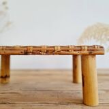 Stool - bamboo stool - bamboo plant stand