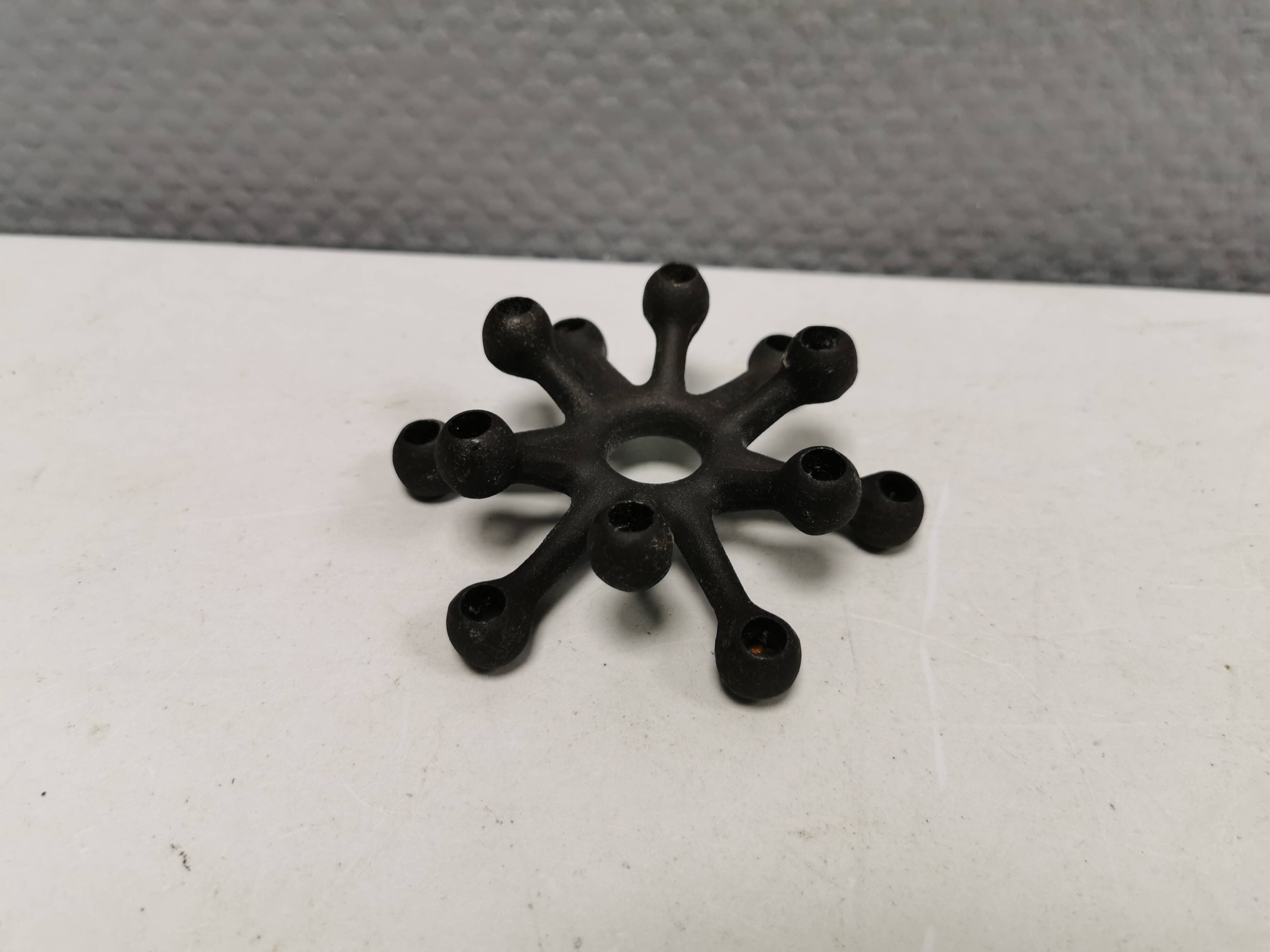 One of the famous “spider” candlesticks by jens harald quistgaard (jhg)