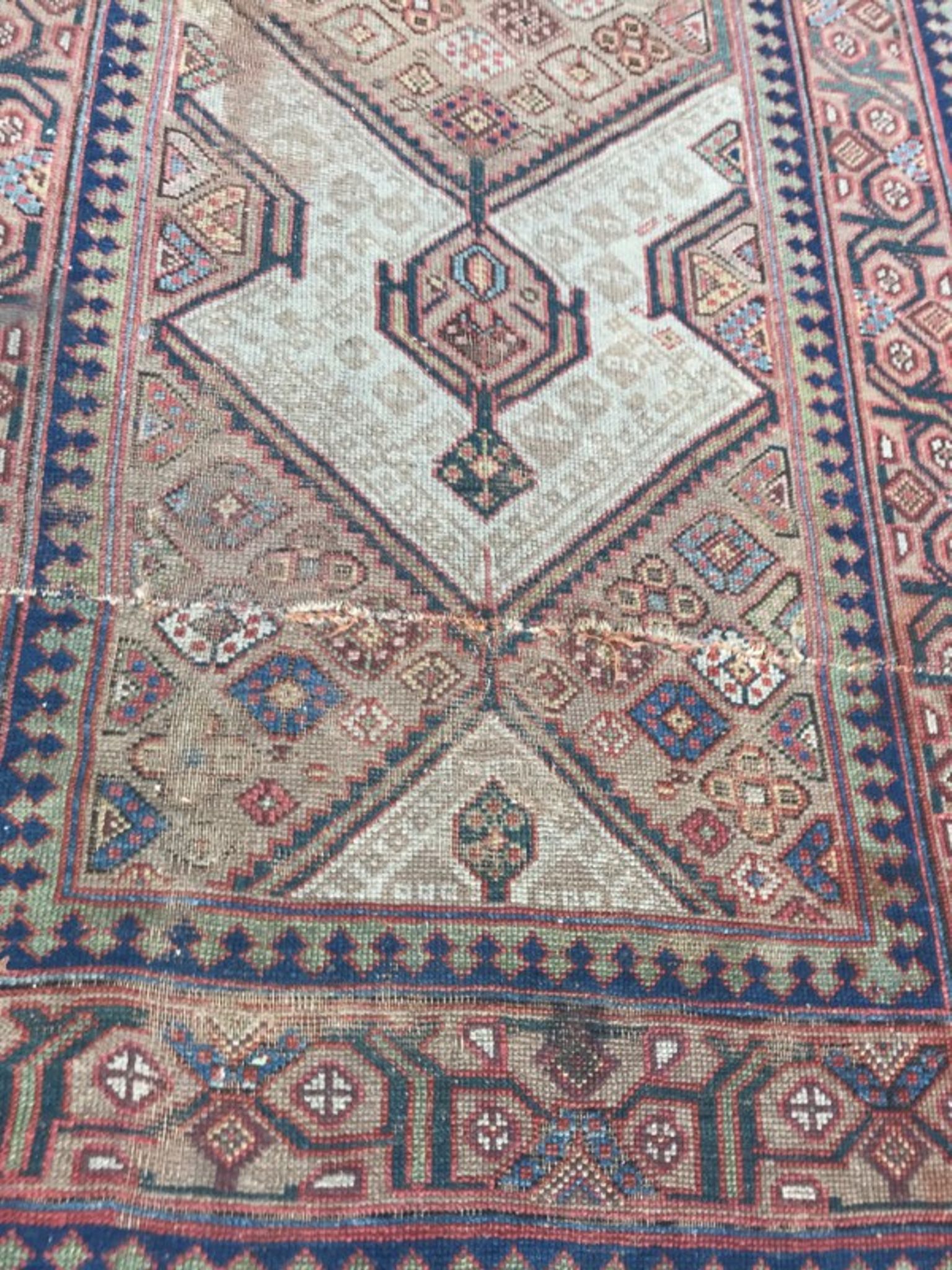 Former carpet Persian Sarab done hand 110 X 460 CM Hall