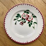 Set of 6 Digoin Sarreguemines Epernay flat plates