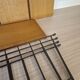Scandinavian wall shelves teak & metal, 1960s