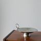 Large vintage metal fruit bowl