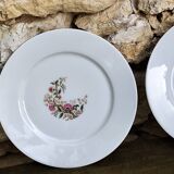 Set of 4 porcelain plates