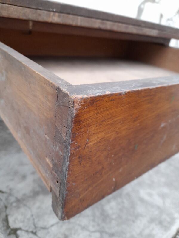 Table de ferme plateau pliant dit '' Portefeuille '' 1900