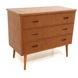 Scandinavian teak chest of drawers, Sweden, 1960