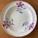 6 antique semi-deep plates in Saint-Amand earthenware (Nord)
