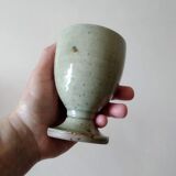 2 cups or mazagrans sandstone Jacques Migeon La Borne 60s