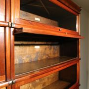 Bibliothèque Globe Wernicke en acajou antique