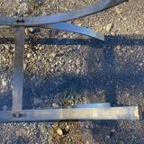 1970 chrome design coffee table