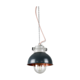 Vintage antracite industrial hanging light from TEP