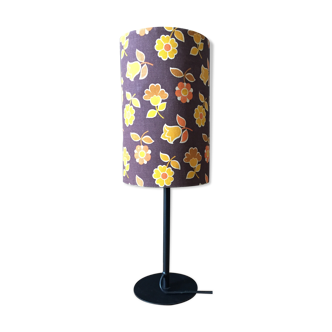 Lampe vintage à fleurs