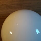 Globe 25cm en verre blanc