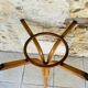 Vintage coat rack on legs by Baumann, circa 60s.