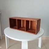 Vintage teak wall shelf