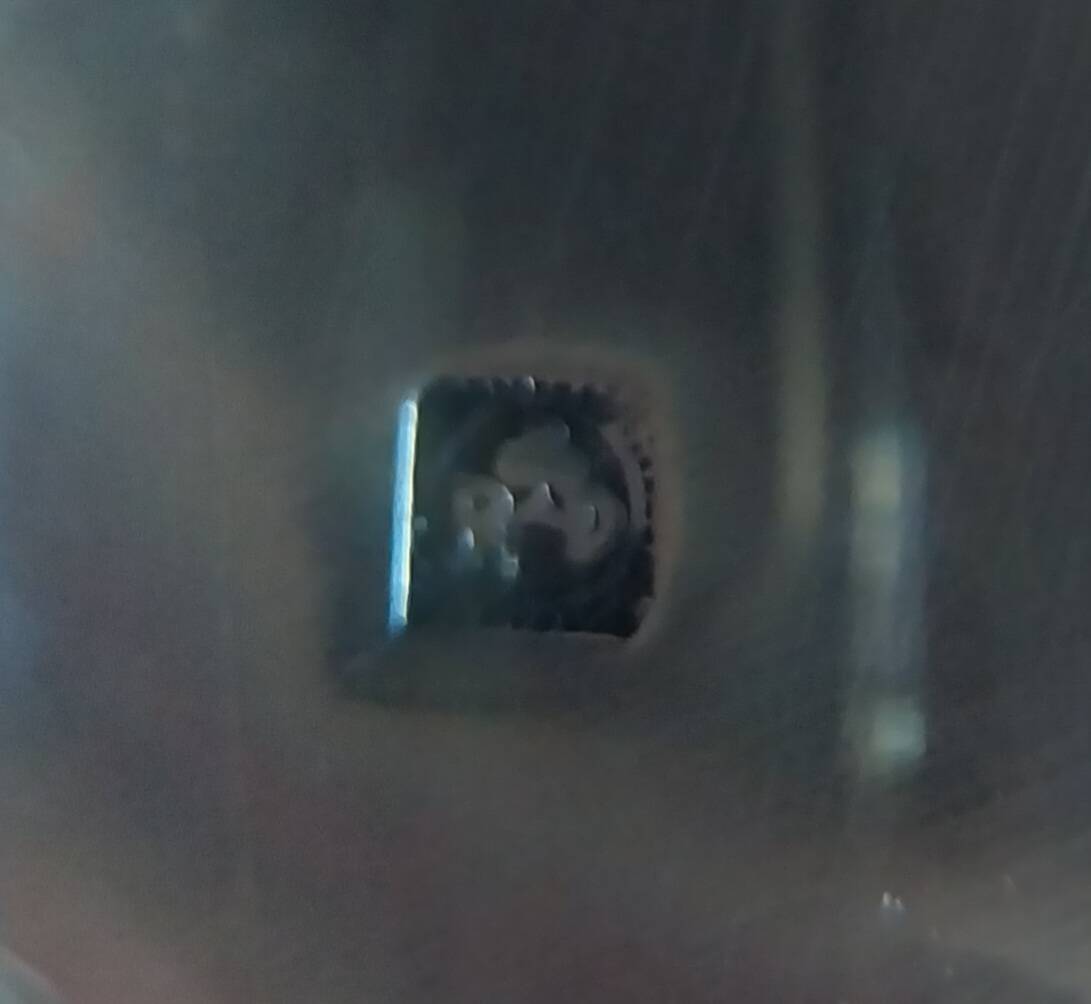 Old silver-plated metal cup by Ravinet & Denfer