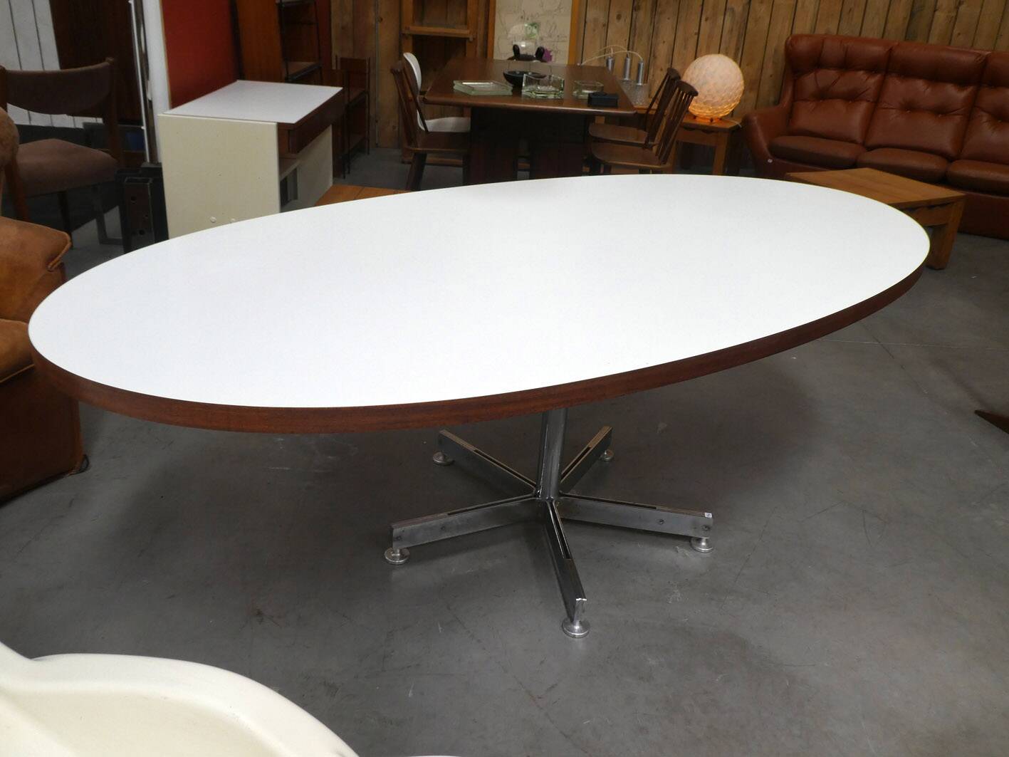 Large EFA dining table, 1970