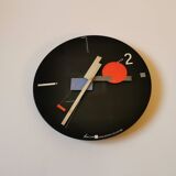 Vintage constructivist wall clock by nicolaï canetti for artec. usa