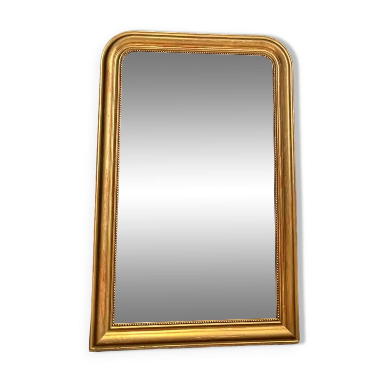 Louis-Philippe beaded mirror 125.5cm/83cm