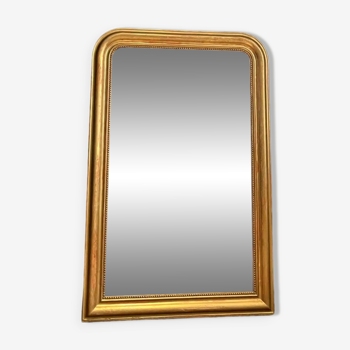 Louis-Philippe beaded mirror 125.5cm/83cm