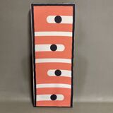 Pair of large “Scandinavian Design” decorations.