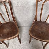 Set of 6 vintage bistro chairs