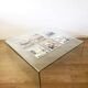 Square molded glass coffee table