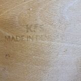 Vintage Danish design teak Dinning chairs by Kai Kristiansen for K  S mobel Denmark