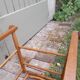 Old high chair for children Luterma