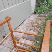 Ancienne chaise haute pour enfant Luterma