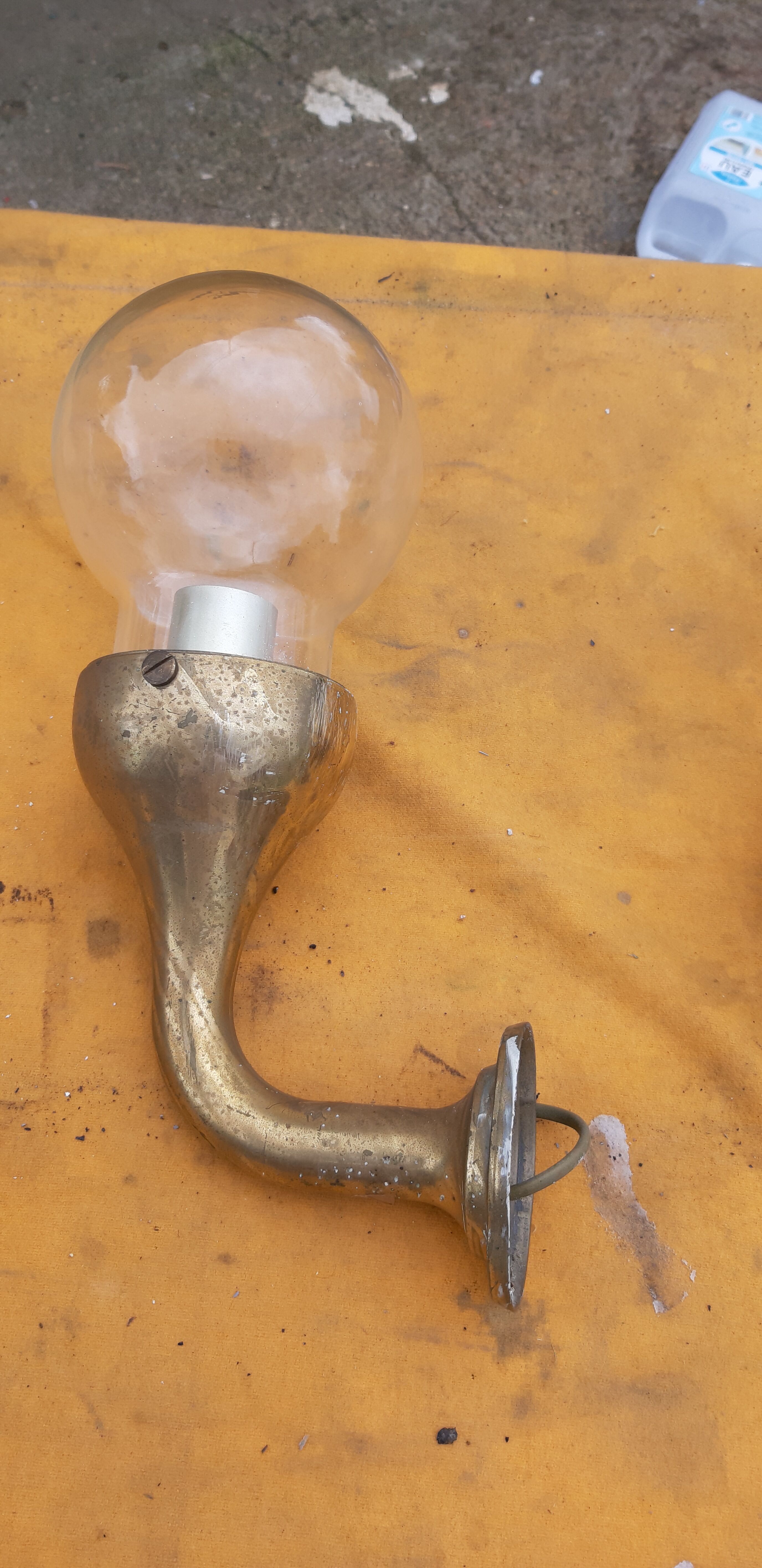 3 Industrial Bronze Sconces