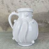 Malicorne earthenware vase, Emile Tessier
