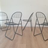 Ensemble de 4 chaises pliantes