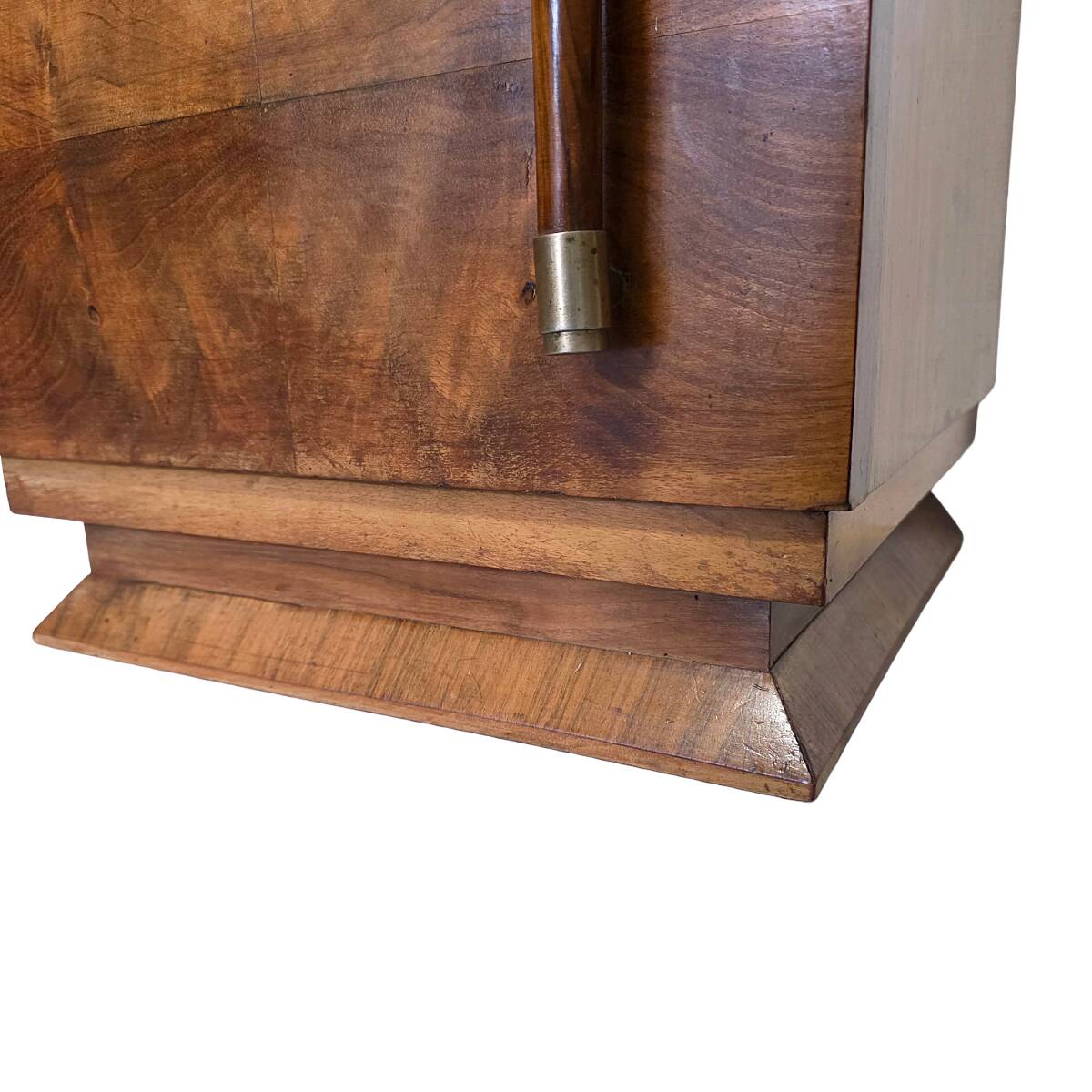 Table de chevet Art déco en acajou, années 1920/30
