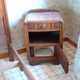 Cherry bedside table