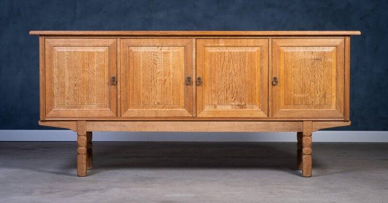 Low Oak Enfilade attributed to Henning Kjærnulf, 1960s