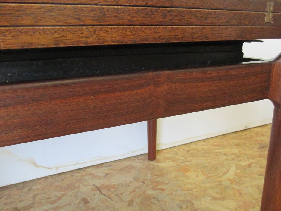 Table transformable system  rosewood